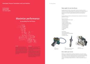 Kongsberg Pressure Transmitters and Level Switches - 2