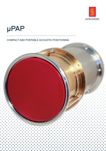 μPAP - Underwater positioning system