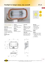 deck floodlight for ships > 499 W - 1