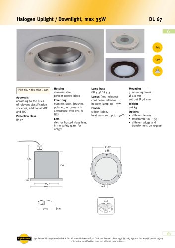 DL 67 - LightPartner Lichtsysteme - PDF Catalogs | Documentation ...