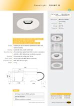 DL660 M Fixed or adjustable Downlight, recessed, MR16