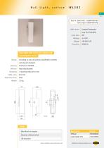 WL282 Wall light with switch, 1x 11 W - 1