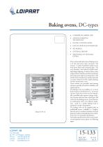 Baking ovens, DC-types - 1