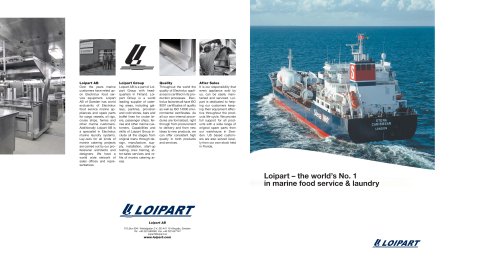 Loipart - World's No 1 in Marine Food Service and Laundry 