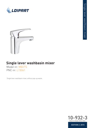 Mixer Tap Single Lever