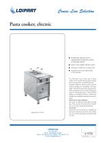 Pasta cooker, electric - 1