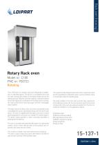 Rotary Rack oven C100 - 1