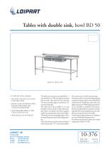 S/S Double Sink Unit BD-50 - 1