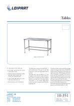 S/S Flat Work Table - 1