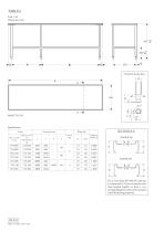 S/S Flat Work Table - 2