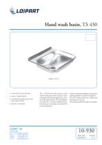 S/S Hand Wash Basin