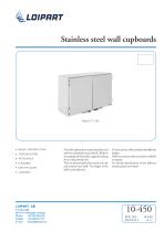 S/S Wall Cupboard - 1