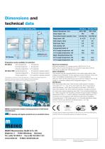 Catalogue Hood-type glass and-dishwashing machines Premium-line DV 200.2-5