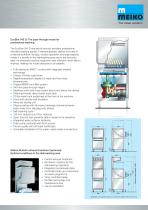 Catalogue Undercounter glass and dishwashing machines Ecostar-line Ecostar 430F - 9