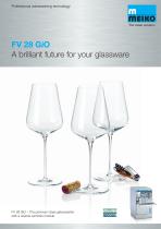 Catalogue Undercounter glass and dishwashing machines Premium-line FV 28 Gio - 1