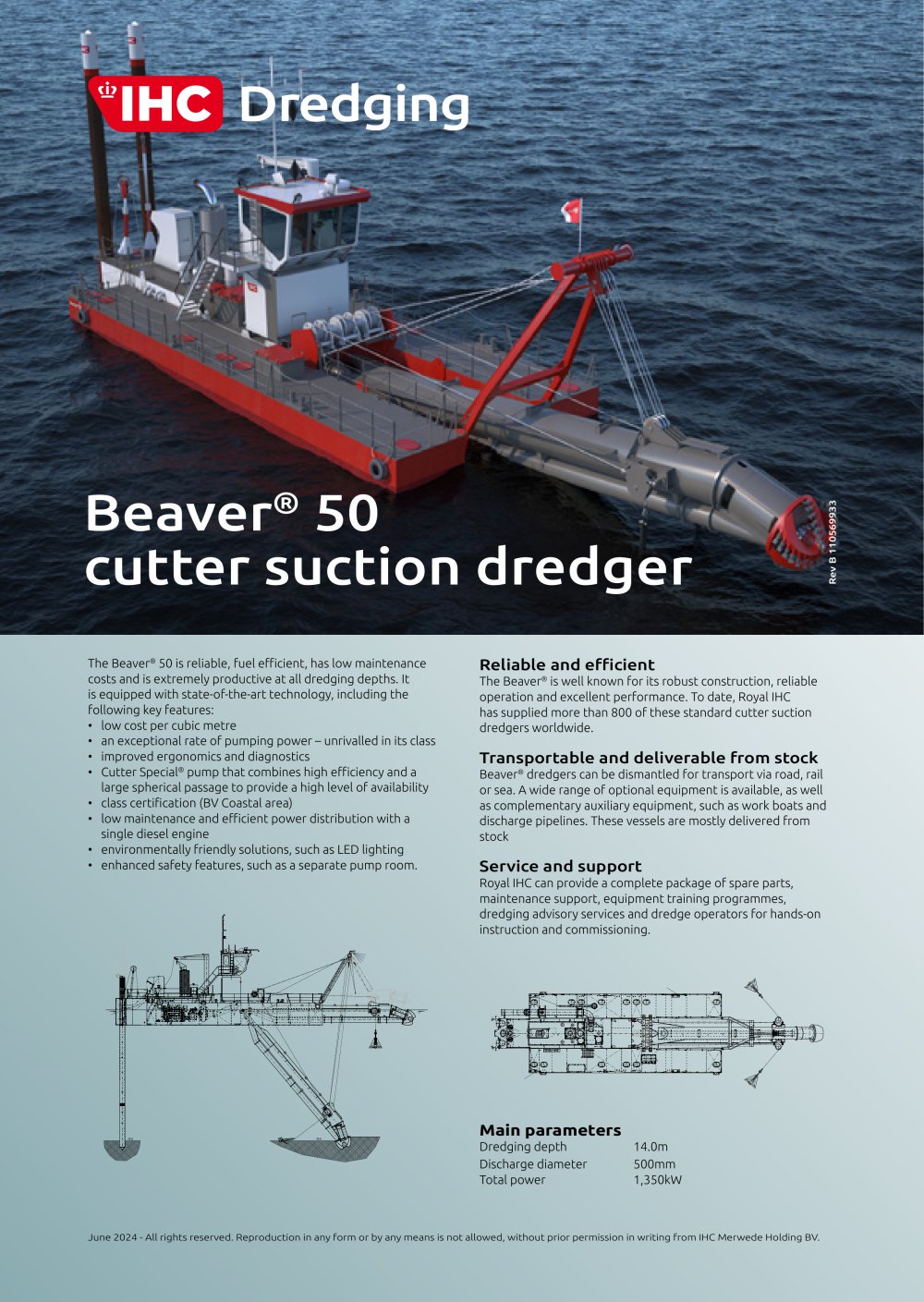 Beaver&reg; 50 - Royal IHC