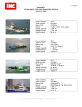 REFERENCES HOPPER DREDGERS IHC TRAILING HOPPER DREDGERS SUCTION- AND GRAB - 8