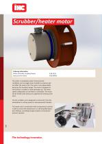 Scrubber/heater motor - 1