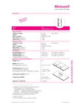 Metawell® data sheets - 5