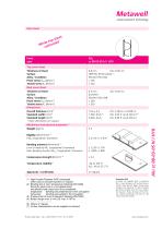 Metawell® data sheets - 6