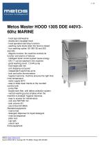 Master HOOD 130S DDE - 1