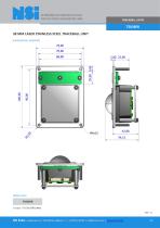 38 mm laser trackball unit - 2