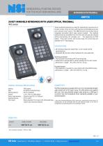 Handheld keyboard with 38mm optical trackball - 1