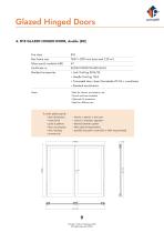 Light weight fire rated glazed doors & walls - 8