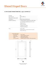 Light weight fire rated glazed doors & walls - 9