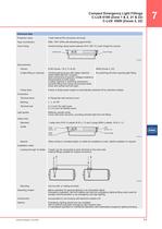 Compact Emergency Light Fittings C-LUX 6108/C-LUX 6508 - 4