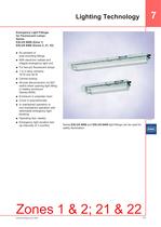 Emergency Light Fittings for Fluorescent Lamps Series EXLUX 6008/EXLUX 6408 - 1