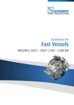 Fast Vessels WVS/WLS 234-1 - 430-1 - 1