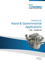 Gearboxes for Naval & Governmental Applications - 1