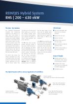 REINTJES Hybrid System 200-630 ekW - 2