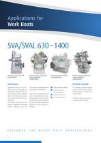 Work Boats SVA/SVAL 630 - 1400 - 2