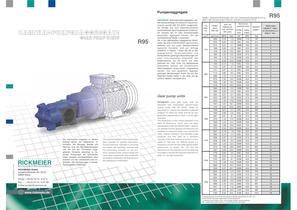 Gear PUMP unitS R95 - 1