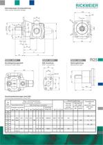 GEAR PUMPS R25 - 2