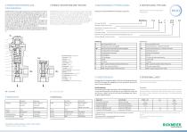 pressure relief valves RSn(E) - 2