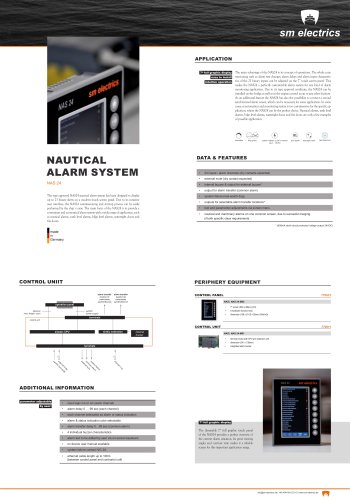 NAS 24 Nautical Alarm System