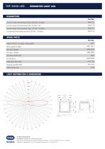 Datasheet TEF 2440 Perimeter light LED for helide - 2