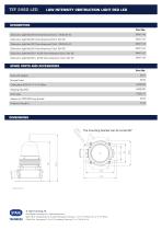 Datasheet TEF 2460 Obstruction Light LED - 2