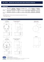 Datasheet TEF 2650 Searchlight - Halogen 1000W rem - 2