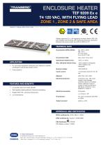 Datasheet TEF 9209 Enclosure heater T4, 120 VAC w - 1