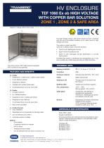 TEF 1060 Ex eb HIGH VOLTAGE WITH COPPER BAR SOLUTIONS - 1