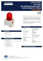 TEF 2440 LED OBSTRUCTION LIGHT