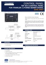 TEF 4614 Datasheet Control panel - 1