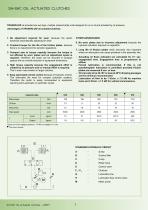 SH-SHC OIL ACTUATED CLUTCHES - 2