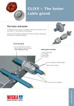 CLIXX – The faster cable gland - 1