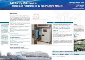 G&O Survey Water Monitor - 2