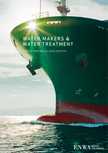 Brochure water makers and water treatment